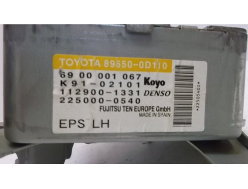 Centralina Piantone Elettroguida Toyota Yaris 89650-0D110