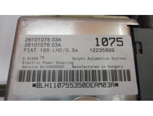 Elektrische Lenksäule Fiat Punto 188 Mod. 1075 NO COD