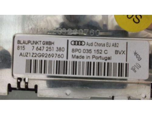 Autoradio Audi A3 S3 8P0035152C