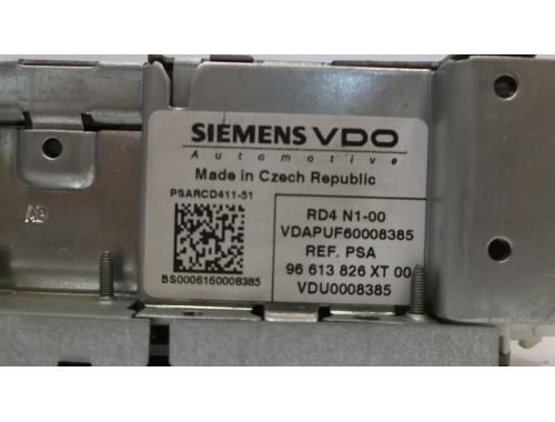 Autoradio Peugeot 207 96613826XT00
