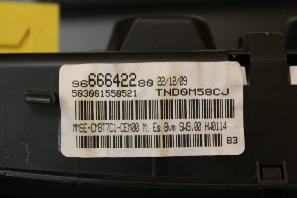 9666642280 50300150521 Combiné d'instruments PEUGEOT 308
