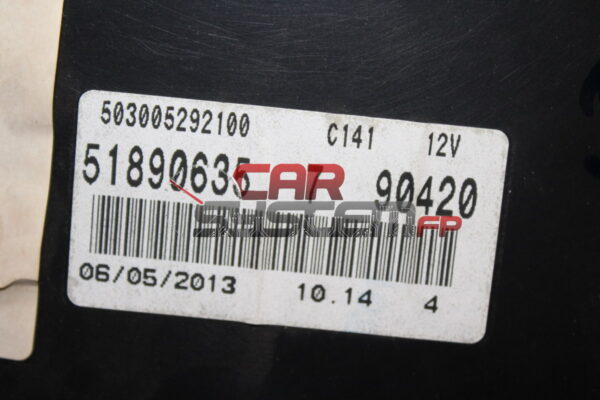 51890635 Combiné d'instruments Fiat Grande Punto / Doblò