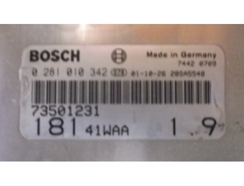 Motorsteuergerät Fiat Marea BOSCH:0281010342