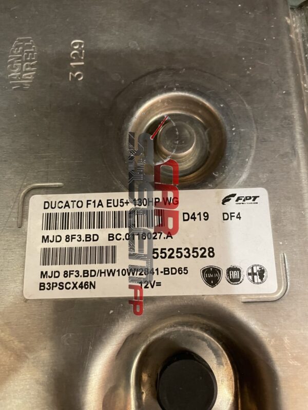 55253528 Centralina Motore Fiat Ducato MAGNETI MARELLI FPT 2.3 JTD MJD8F3.BD