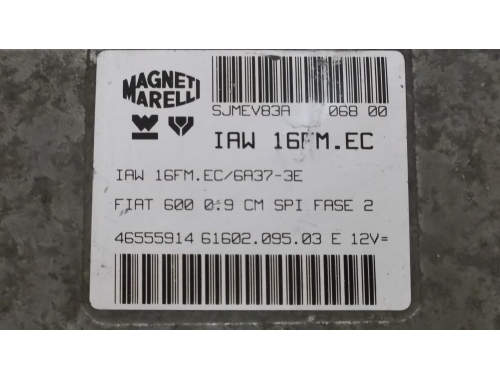 Centralita de motor Fiat Seicento MAGNETI MARELLI: IAW16FM.EC