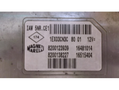 Centralita de motor Renault Clio MAGNETI MARELLI:IAW5NR.CE1