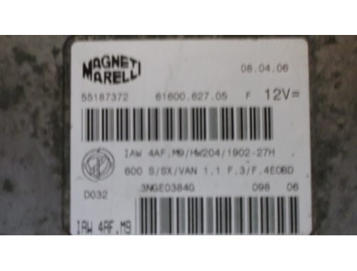 Centralina Motore Fiat 600 MAGNETI MARELLI:IAW4AF.M9