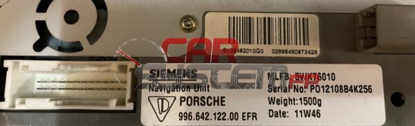 5WK76010 Revisione Navigatore Porsche