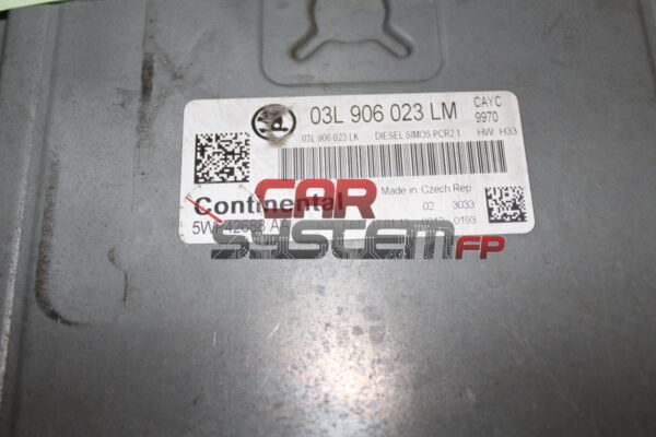 03L906023LK 5WP42688AA CONTINENTAL Calculateur moteur SKODA YETI / OCTAVIA