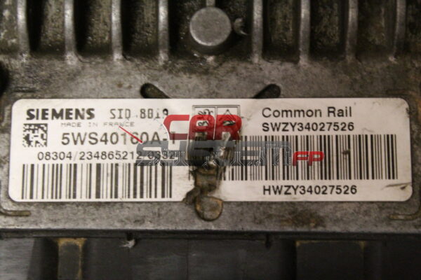 5WS40160A-T SIEMENS Centralita de motor SUZUKI VITARA 2.0 HDI Año 2003 > 2005