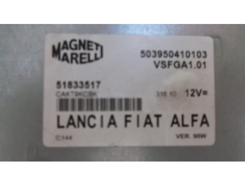 Centralita Radio CD Fiat 500 MAGNETI MARELLI:51833517