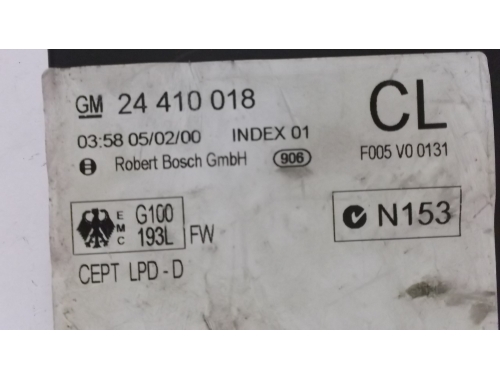 Zentralverriegelungs-Steuergerät Opel Astra Zafira GM 24410018