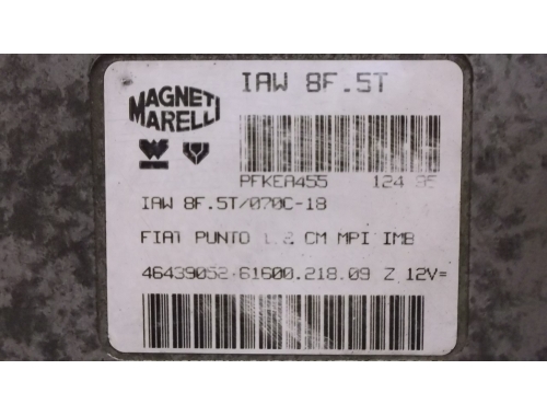 Motorsteuergerät Fiat Punto MAGNETI MARELLI:IAW8F.5T