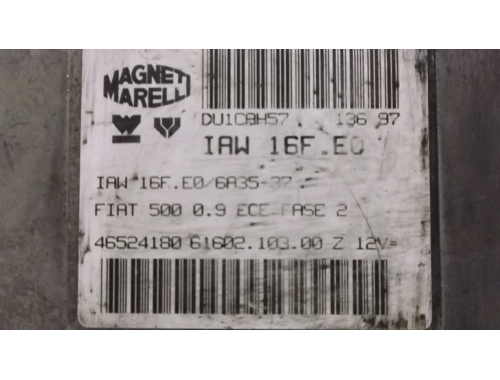 Motorsteuergerät Fiat Seicento MAGNETI MARELLI:IAW16F.E0
