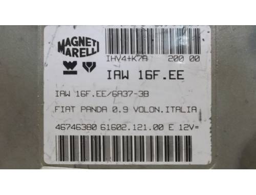 Motorsteuergerät Fiat Panda MAGNETI MARELLI:IAW16F.EE