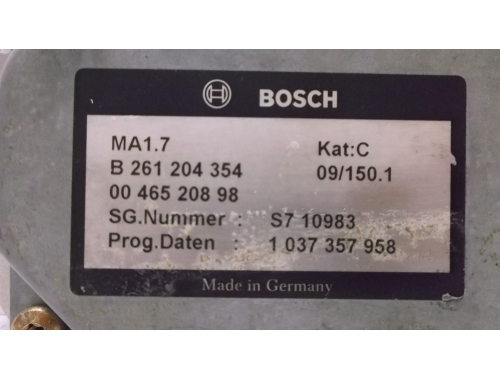 Motorsteuergerät Fiat Uno 46520898 0046520898