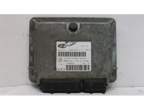 46817813 IAW4AF.P2 Centralita de motor FIAT PANDA MAGNETI MARELLI