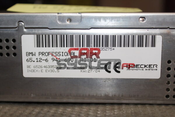 65.12-6 941 690 Réparation Module Audio Radio BMW BM54 BECKER