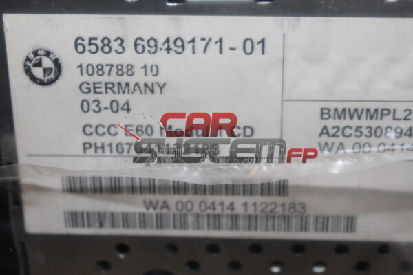 6583 6949171-01 Reparatur Navigationsgerät BMW E60/E61/E90