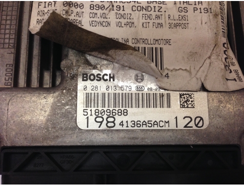 Motorsteuergerät Fiat Bravo BOSCH:0281013579