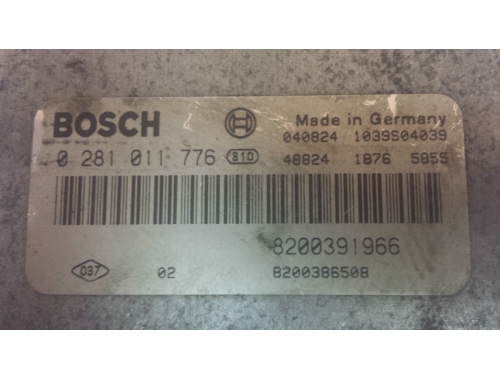 Motorsteuergerät Renault Scenic BOSCH:0281011776