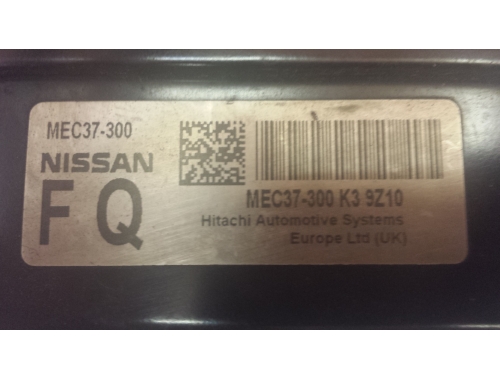 Centralita de motor Nissan Micra MEC37-300
