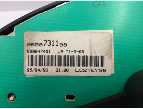 Cuadro de instrumentos Peugeot 206 9659731180
