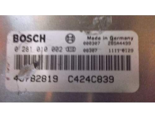 Centralita de motor Lancia Lybra BOSCH:0281010002