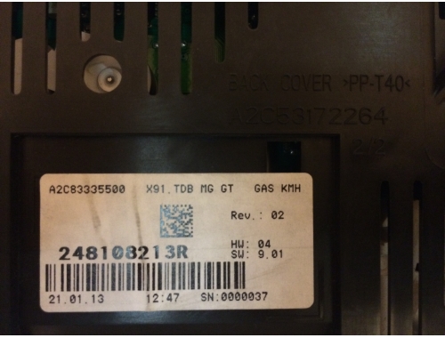 Cuadro de instrumentos Renault Laguna A2C53172264