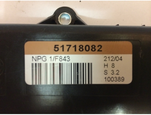 Calculateur de centralisation Lancia Y 51718082