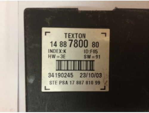 Calculateur de centralisation Lancia Phedra 1488780080
