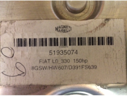 Motorsteuergerät Alfa Romeo Mito MAGNETI MARELLI:51935074