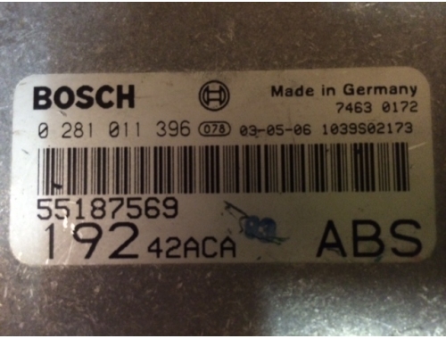 Motorsteuergerät Fiat Stilo BOSCH:0281011396