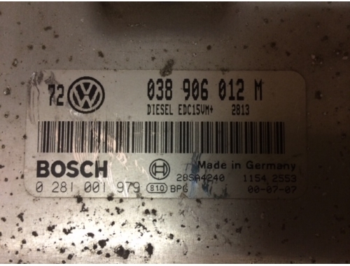 Centralina Motore Volkswagen Golf BOSCH:0281001979