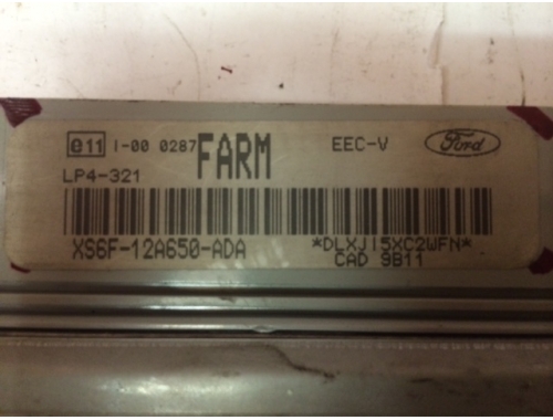Centralita de motor Ford Fiesta XS6F-12A650-ADA