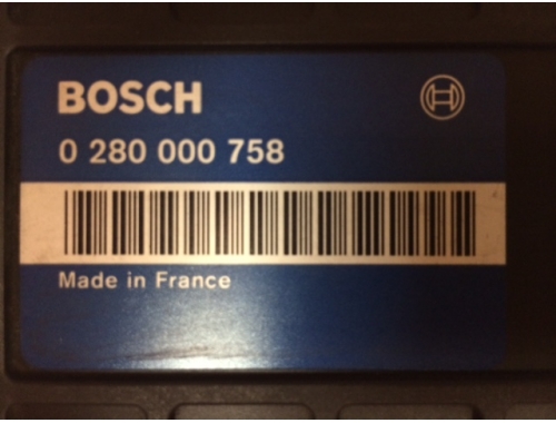 Centralita de motor Fiat Tempra BOSCH:02800007258