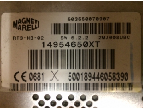 Autoradio Lancia Phedra MAGNETI MARELLI:14954650XT