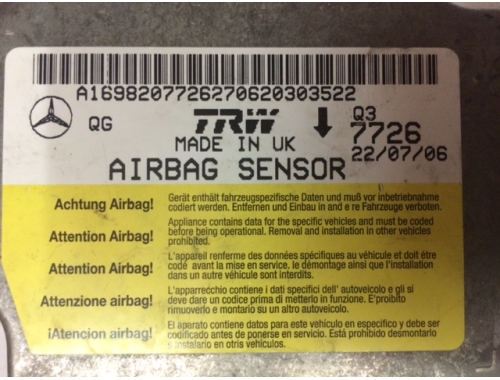 Centralina Airbag Mercedes W169 A1698207726