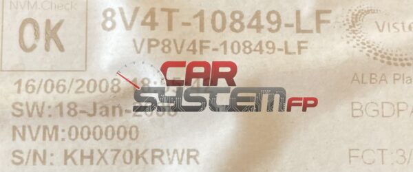 8V4T-10849-LF Reparatur Kombiinstrument Ford Kuga 2008 – 2012