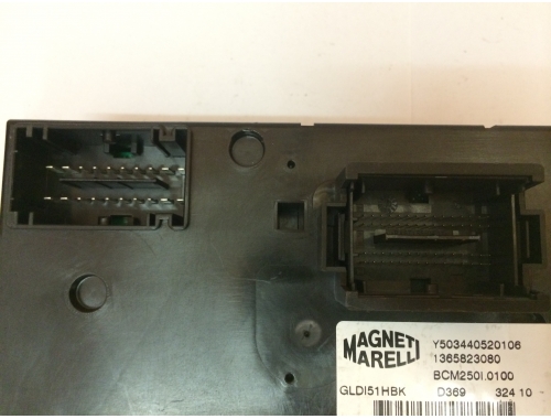 Body computer Fiat Ducato MAGNETI MARELLI 1365823080 BCM2501.0100