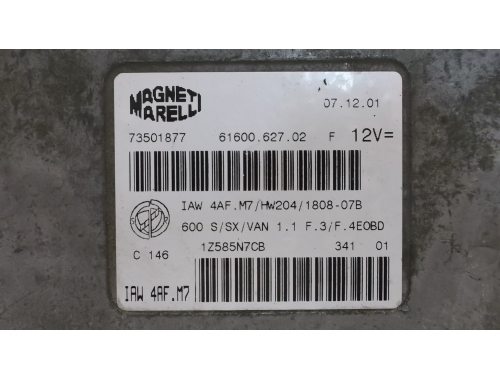 Motorsteuergerät Fiat 600 MAGNETI MARELLI:IAW4AF.M7