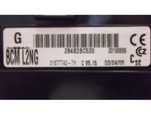 BCM Nissan Micra BCML2NG