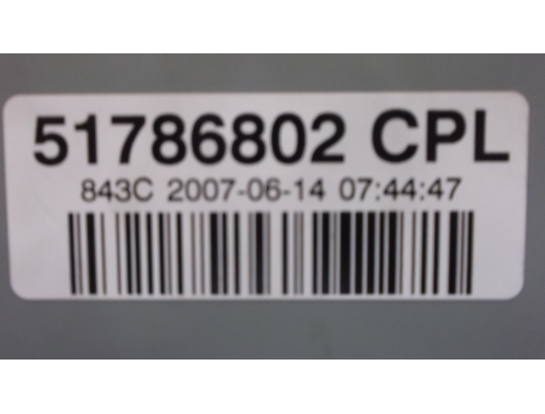 Boîtier à fusibles Lancia Ypsilon 51786800