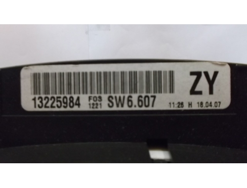 Quadro Strumenti Opel Zafira 13225984