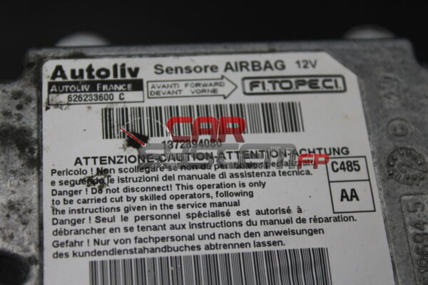 Airbag ECU Citroen Nemo / Fiat Fiorino AUTOLIV 626233600C 1372894080