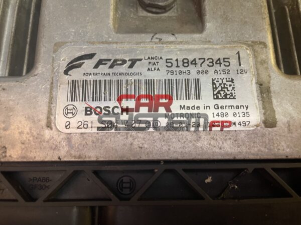0261S04407 51847345 Centralina Motore Alfa Romeo Mito BOSCH