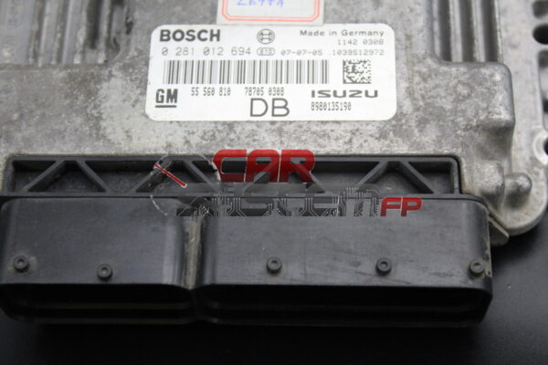 Calculateur moteur Opel Astra 1.7 CDTI BOSCH 0281012694 GM 55560810