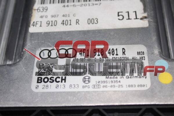 Centralita de motor Audi A6 2.7 BOSCH 0281013833 EDC16CP34