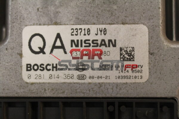 Centralita de motor Renaul Koleos 2.0 DCI BOSCH 0281014360