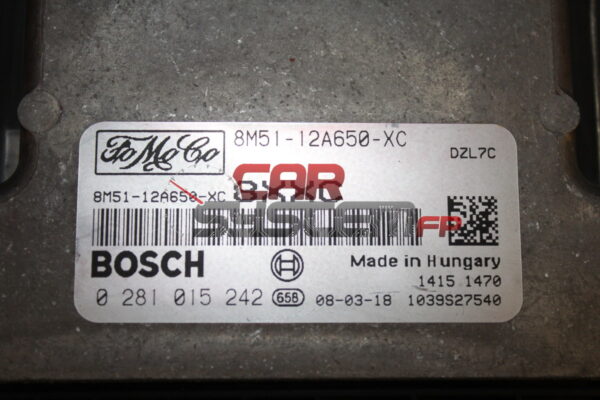 Motorsteuergerät Ford Focus 1.6 TDCI BOSCH 0281015242 8M51-12A650-XC
